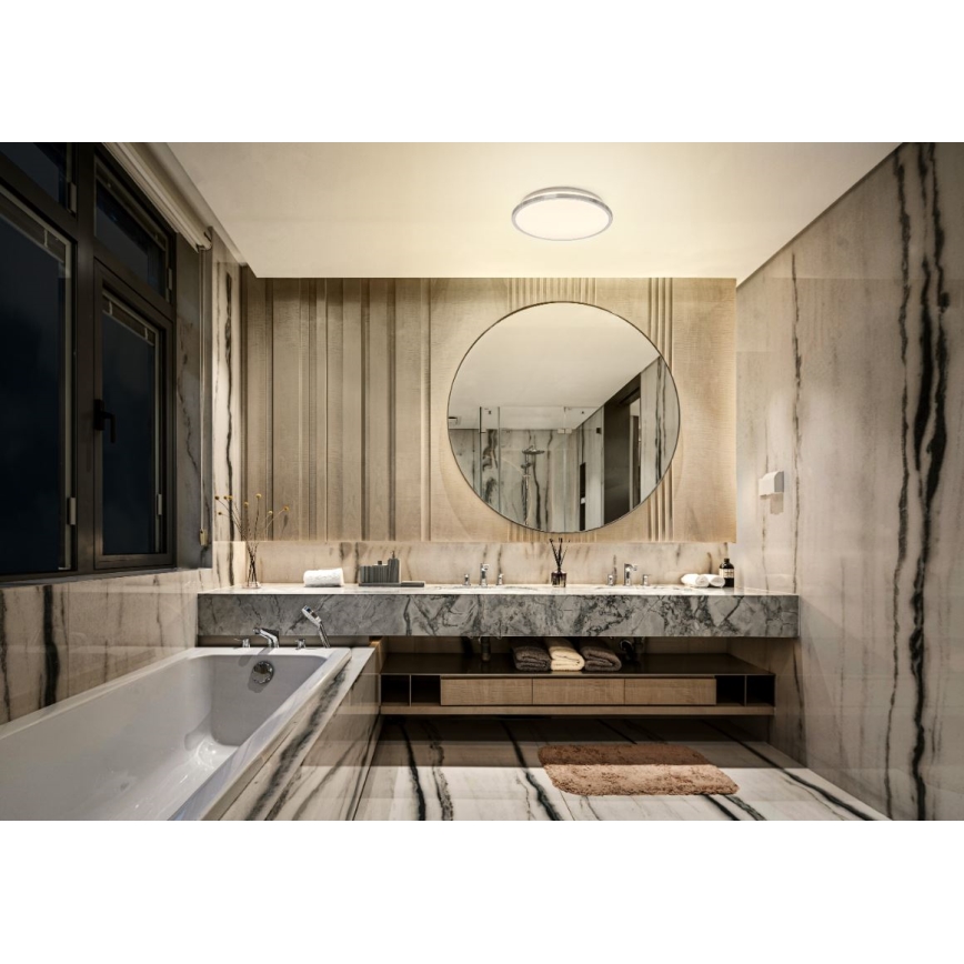 Ledvance - LED Plafon łazienkowy DISC LED/18W/230V 3000/4000K IP44