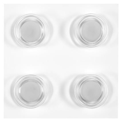 Ledvance - LED Plafon łazienkowy ORBIS FLAME 4xLED/5,5W/230V 3000/4000K IP44 biały