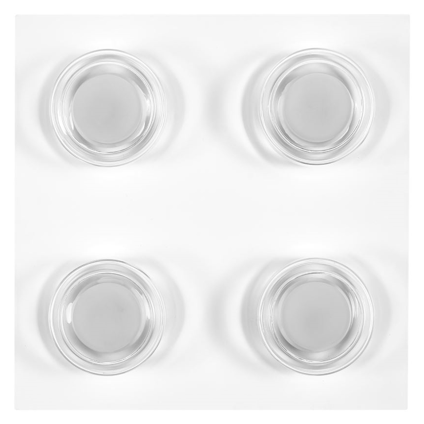 Ledvance - LED Plafon łazienkowy ORBIS FLAME 4xLED/5,5W/230V 3000/4000K IP44 biały