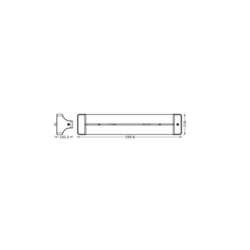 Ledvance - LED Plafon OFFICE LINE LED/24W/230V 60 cm