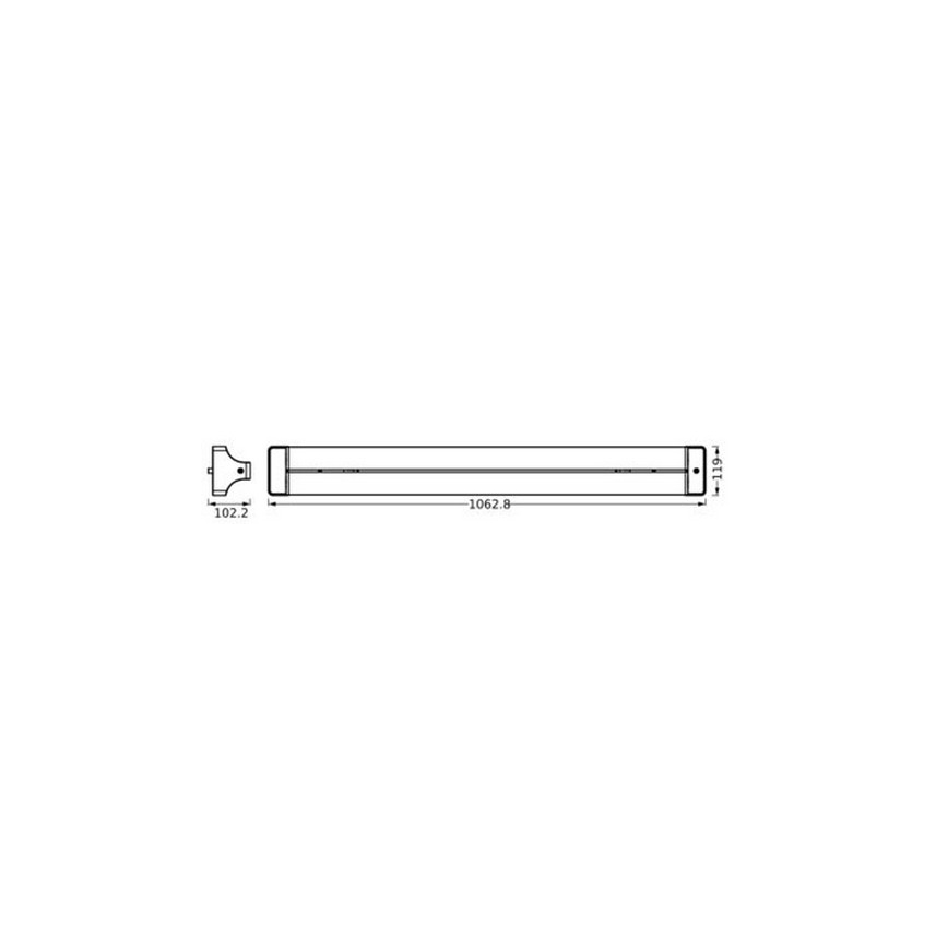 Ledvance - LED Plafon OFFICE LINE LED/42W/230V 106 cm