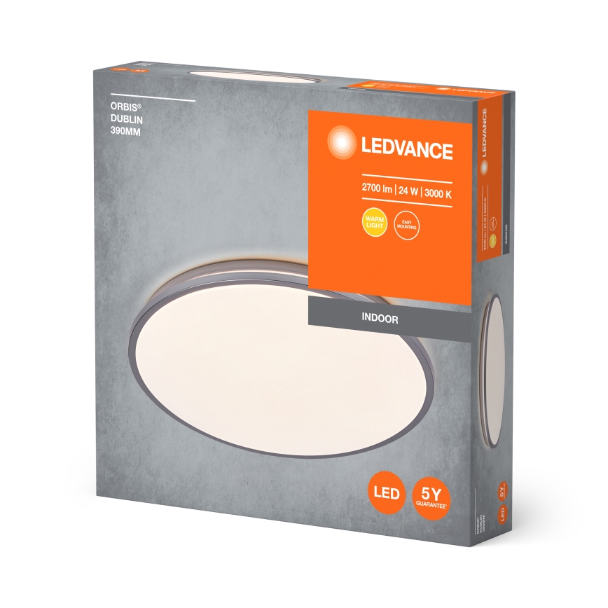 Ledvance - LED Plafon ORBIS DUBLIN LED/24W/230V śr. 39 cm