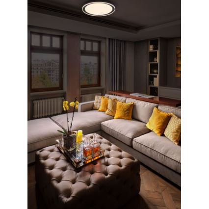 Ledvance - LED Plafon ORBIS PEDERSON LED/24W/230V śr. 45 cm czarny