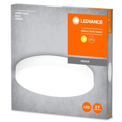 Ledvance - LED Plafon ORBIS SLIM LED/36W/230V biały