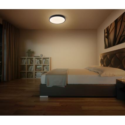 Ledvance - LED Plafon ORBIS SLIM LED/36W/230V czarny