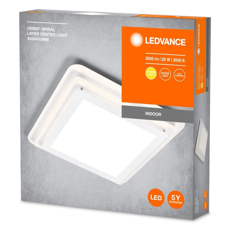 Ledvance - LED Plafon ORBIS SPIRAL LED/26W/230V