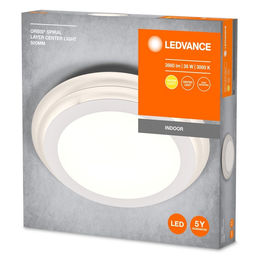 Ledvance - LED Plafon ORBIS SPIRAL LED/38W/230V