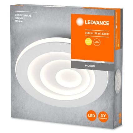 Ledvance - LED Plafon ORBIS SPIRAL LED/38W/230V