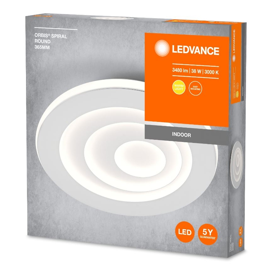 Ledvance - LED Plafon ORBIS SPIRAL LED/38W/230V