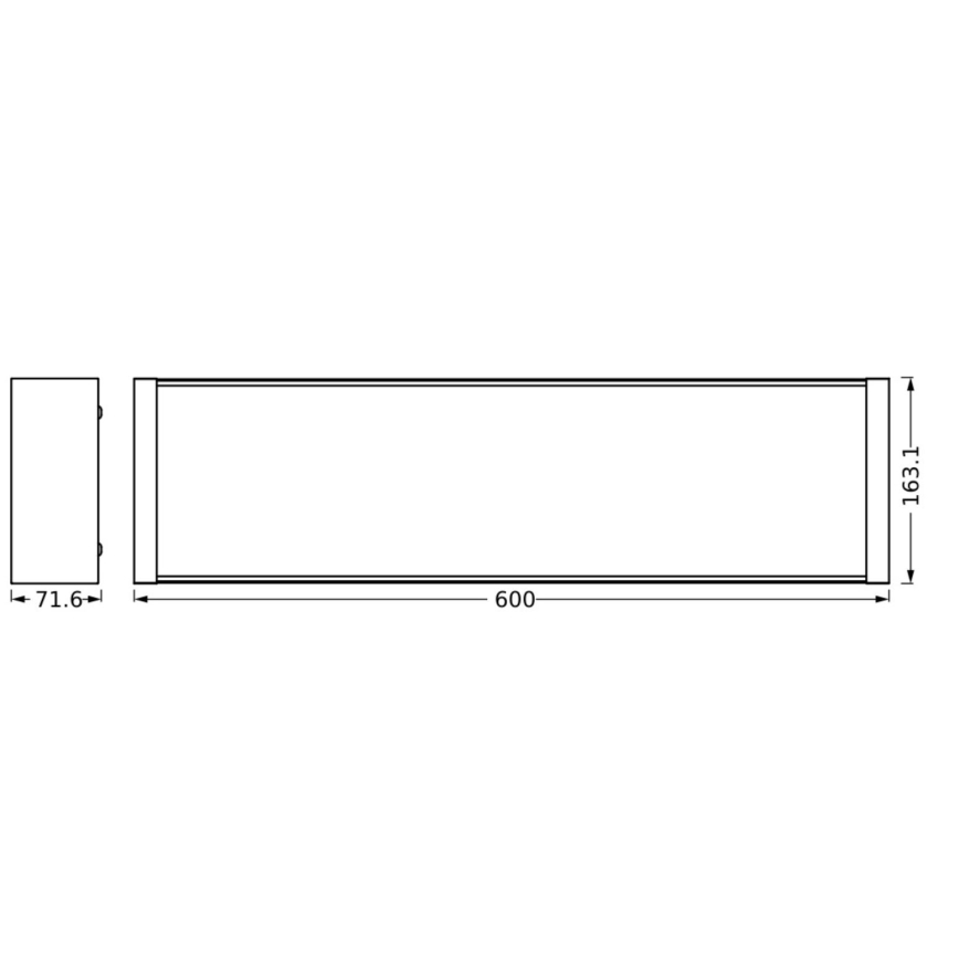 Ledvance - LED Plafon ściemnialny OFFICE LINE LED/20W/230V 60 cm + pilot zdalnego sterowania