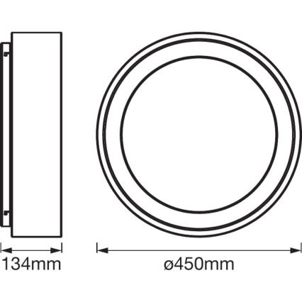 Ledvance - LED Oświetlenie ściemnialne SMART+ CYLINDER LED/24W/230V 3000K-6500K Wi-Fi