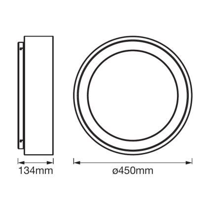 Ledvance - LED Oświetlenie ściemnialne SMART+ CYLINDER LED/24W/230V 3000K-6500K Wi-Fi