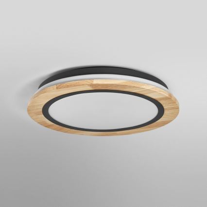 Ledvance - LED Plafon ściemnialny SMART+ ORBIS WOOD LED/24W/230V 2700-6500K dąb Wi-Fi