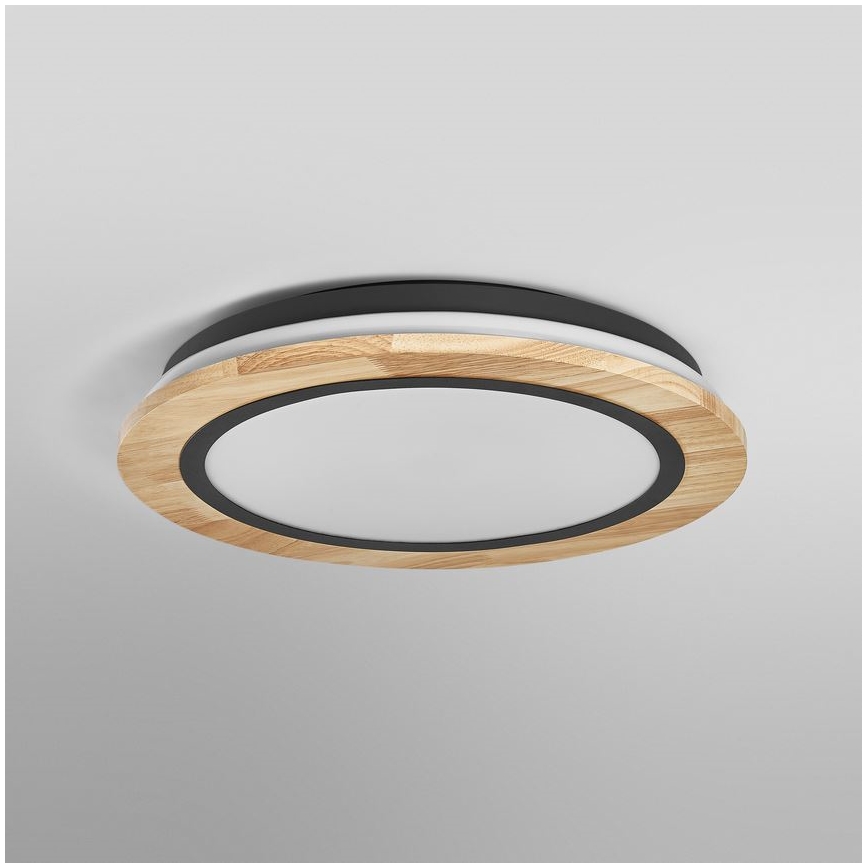 Ledvance - LED Plafon ściemnialny SMART+ ORBIS WOOD LED/24W/230V 2700-6500K dąb Wi-Fi