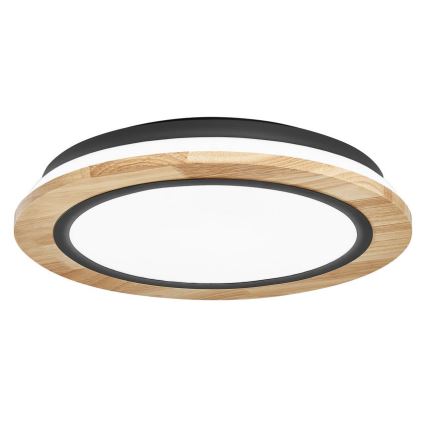 Ledvance - LED Plafon ściemnialny SMART+ ORBIS WOOD LED/24W/230V 2700-6500K dąb Wi-Fi