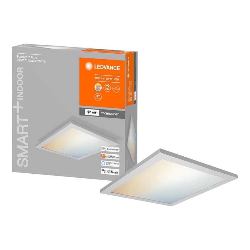 Ledvance - LED Plafon ściemnialny SMART+ PLANON LED/20W/230V Wi-Fi
