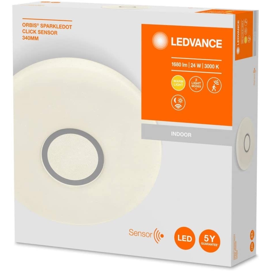 Ledvance - LED Plafon z czujnikiem SPARKLEDOT LED/24W/230V
