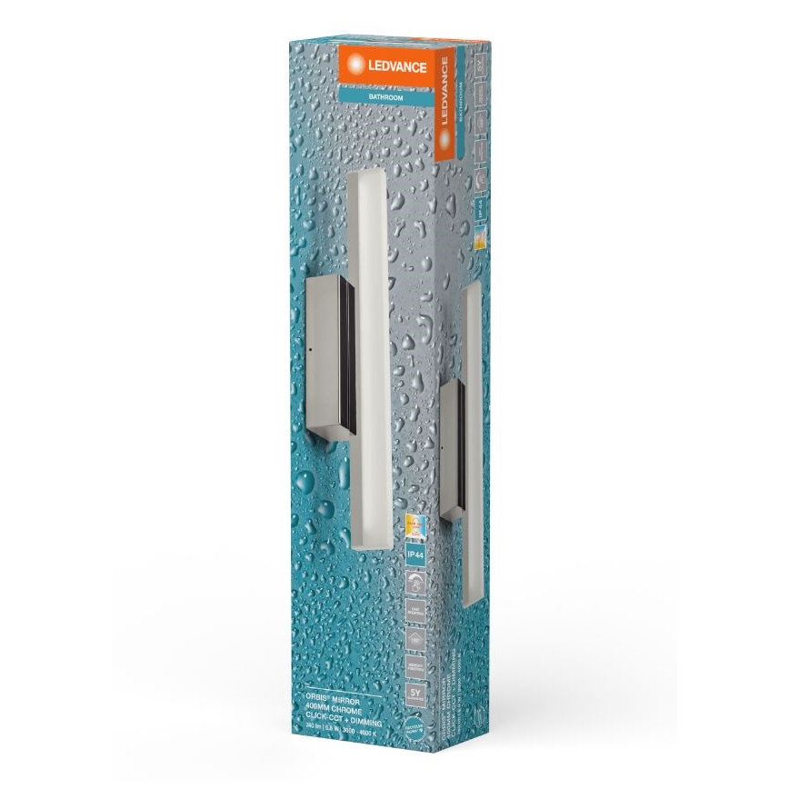 Ledvance - LED ściemnialny dotykové oświetlenie zrcadla ORBIS MIRROR LED/6,8W/230V 40 cm 3000/4000K IP44