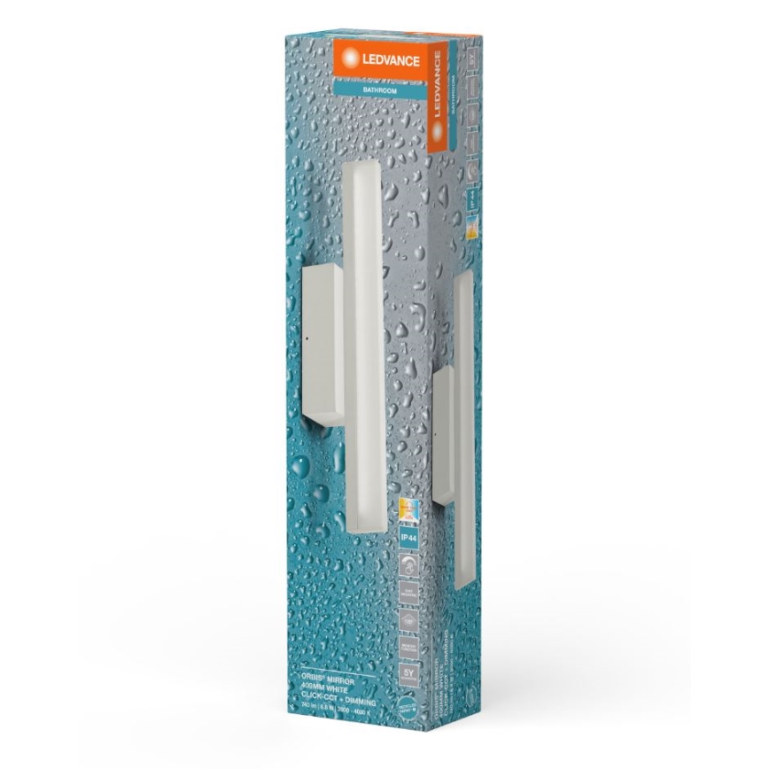 Ledvance - LED ściemnialne dotykowe oświetlenie lustra ORBIS MIRROR LED/6,8W/230V 40 cm 3000/4000K IP44