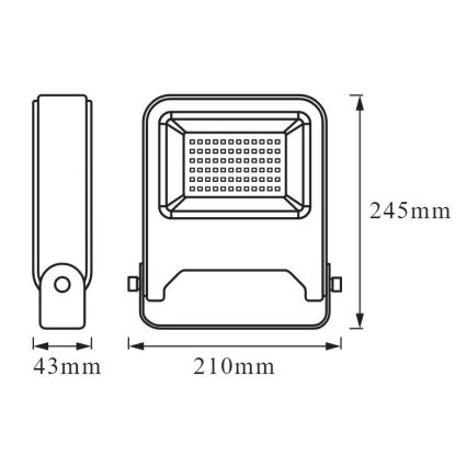 Ledvance - LED Reflektor ENDURA LED/50W/230V IP65