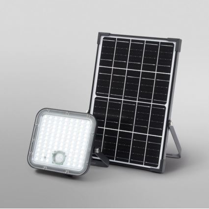Ledvance - LED regulowany reflektor solarny z czujnikiem FLOOD SPLIT LED/30W/6,4V 5000 mAh IP65 + pilot zdalnego sterowania