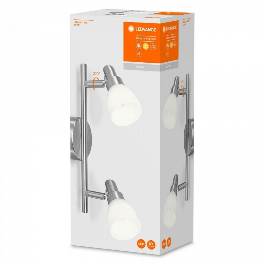 Ledvance - LED Reflektor SPOT 2xG9/2W/230V