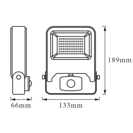 Ledvance - LED Reflektor z czujnikiem ENDURA LED/20W/230V IP44