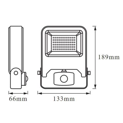 Ledvance - LED Reflektor z czujnikiem ENDURA LED/20W/230V IP44
