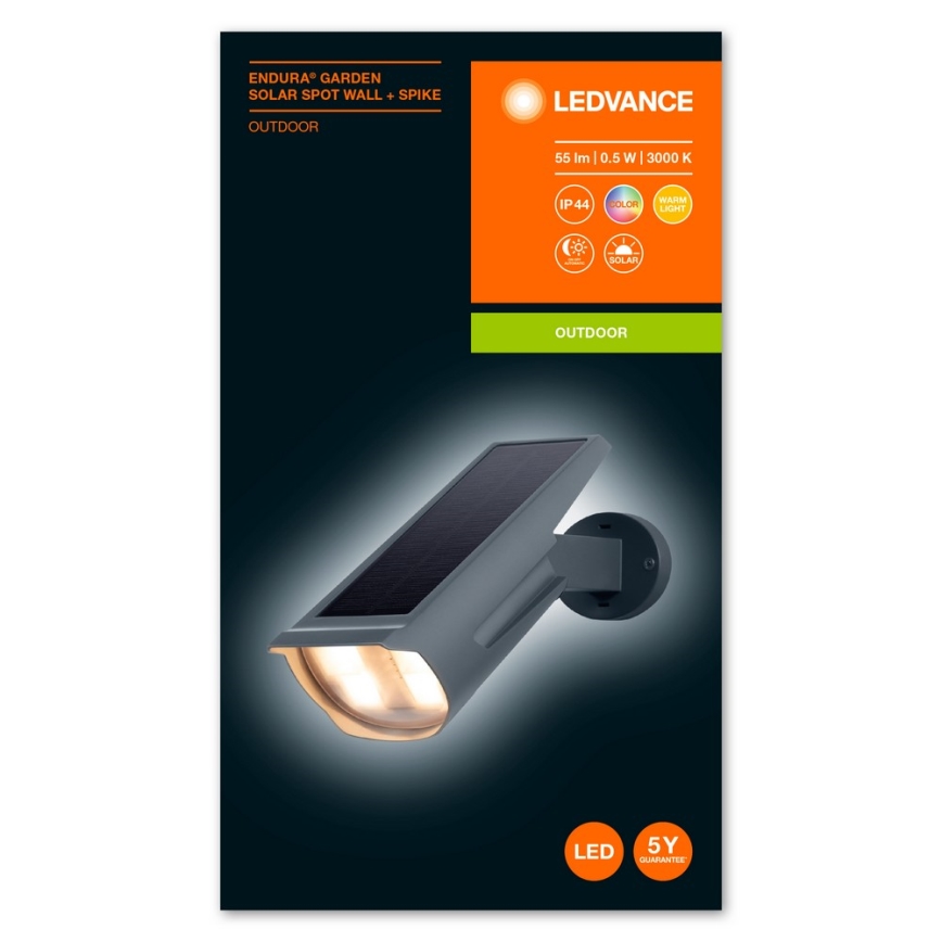 Ledvance - LED RGB Oświetlenie solarne ENDURA LED/0,5W/3,6V 1200 mAh IP44