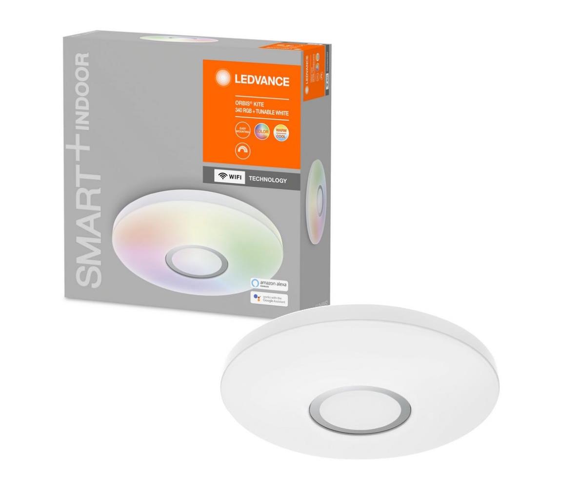 Ledvance - LED RGB Plafon ściemnialny SMART+ KITE LED/18W/230V Wi-Fi