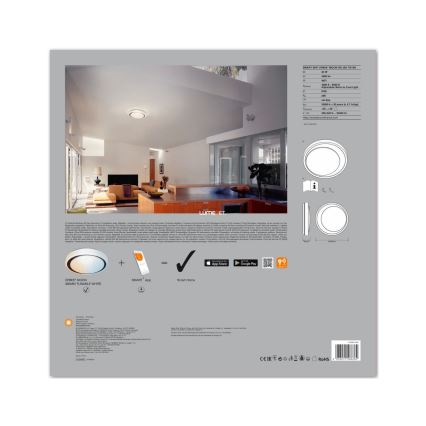 Ledvance - LED RGB Oświetlenie ściemnialne SMART+ KITE LED/18W/230V 3000K-6500K Wi-Fi