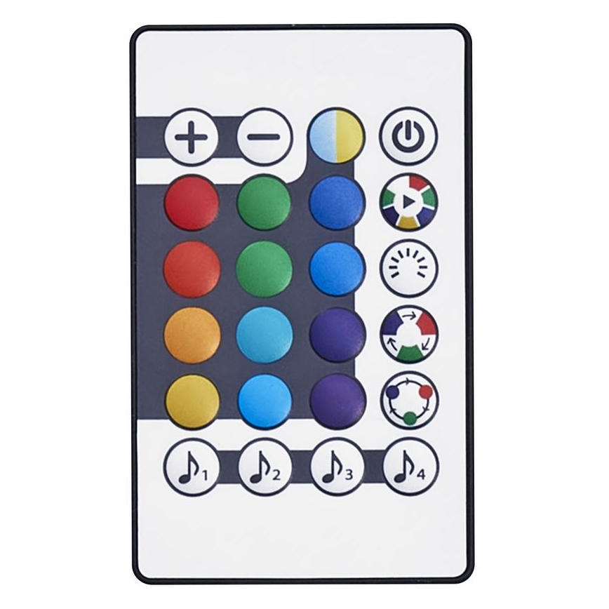 Ledvance - LED RGB Ściemnialna listwa do telewizora FLEX AUDIO 2m LED/3,6W/5V + pilot zdalnego sterowania