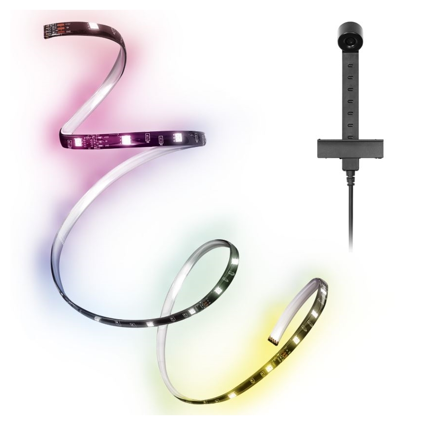 Ledvance - LED RGB Ściemnialna listwa do telewizora z czujnikiem FLEX AUDIO 2m LED/1,8W/5V