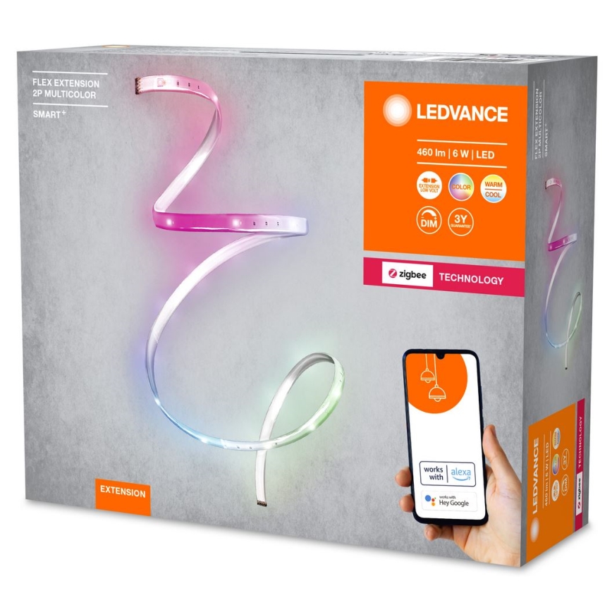 Ledvance - LED RGB+TW Przedłużająca listwa ściemnialna SMART+ FLEX 1,2m LED/6W/12V