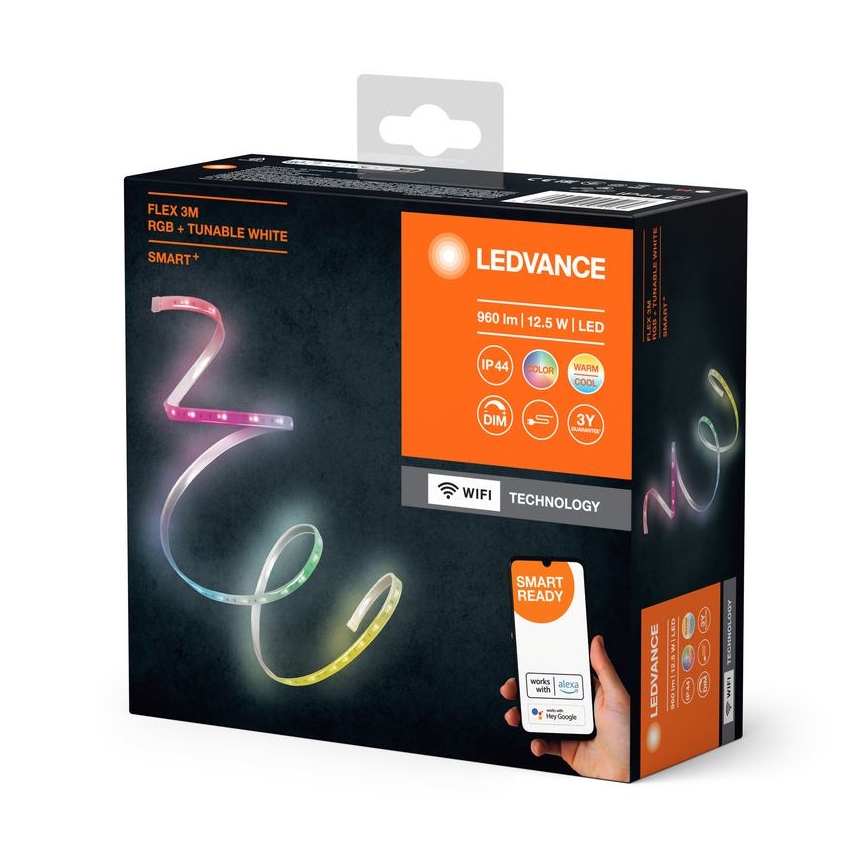 Ledvance - LED RGB+TW Ściemnialna zewnętrzny pasek FLEX 3m LED/12,5W/230V 2700-6500K IP44 Wi-Fi