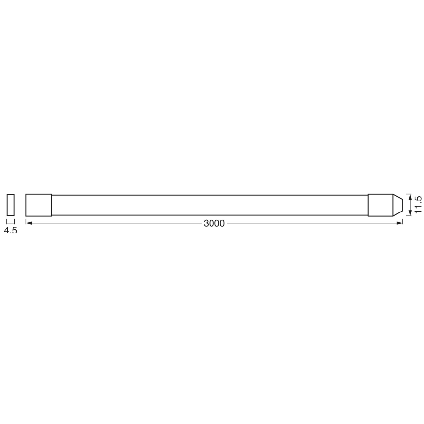 Ledvance - LED RGB+TW Ściemnialna zewnętrzny pasek FLEX 3m LED/12,5W/230V 2700-6500K IP44 Wi-Fi