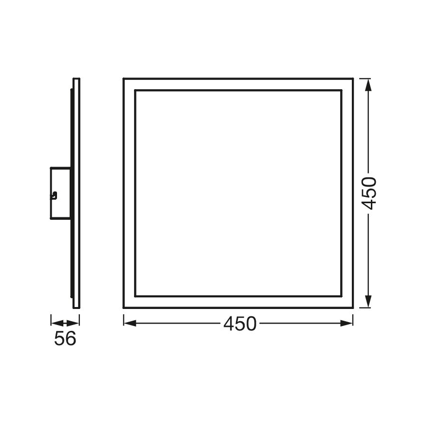 Ledvance - LED RGBW Panel ściemnialny SMART+ PLANON LED/28W/230V 3000-6500K Wi-Fi + pilot