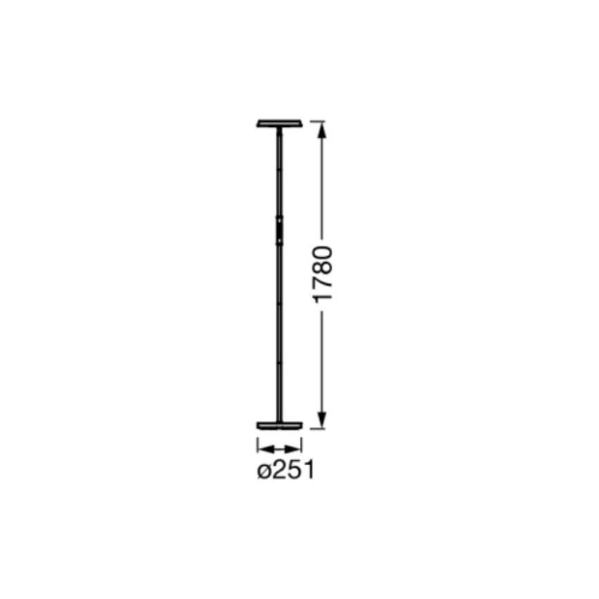 Ledvance - LED RGBW Ściemnialna lampa podłogowa SMART+ FLOOR LED/13,5W/230V 2700-5000K Wi-Fi