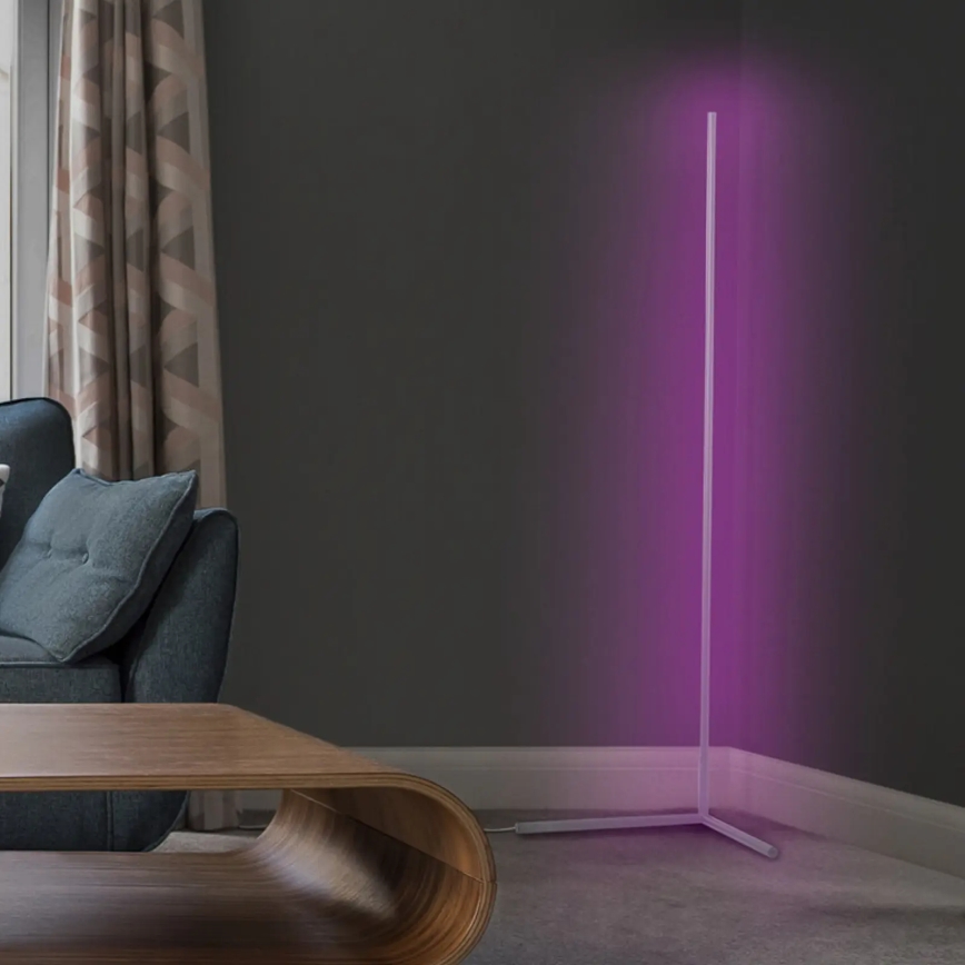 Ledvance - LED RGBW Ściemnialna lampa podłogowa SMART+ FLOOR LED/20W/230V 2700-6500K Wi-Fi biała + pilot