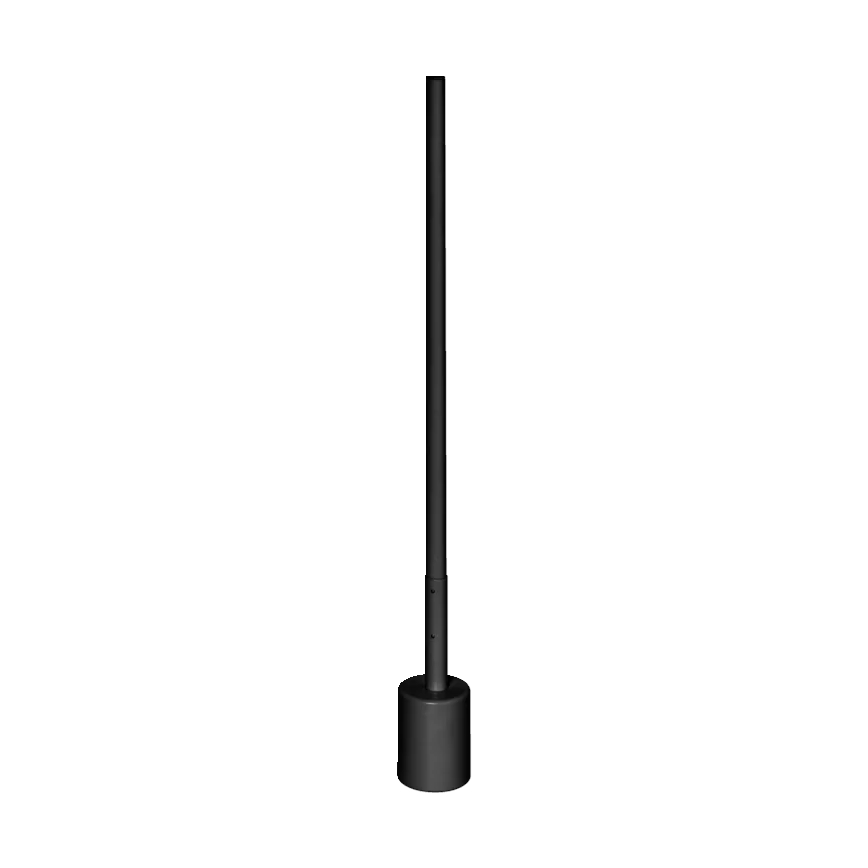 Ledvance - LED RGBW Ściemnialna lampa solarna SMART+ FLOOR LED/8W/230V 2700-6500K Wi-Fi czarna + pilot