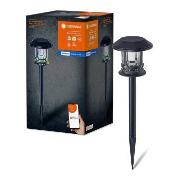 Ledvance - LED RGBW Ściemnialna lampa solarna SMART+ SOLAR LED/0,12W/3,2V 3000-6500K IP44