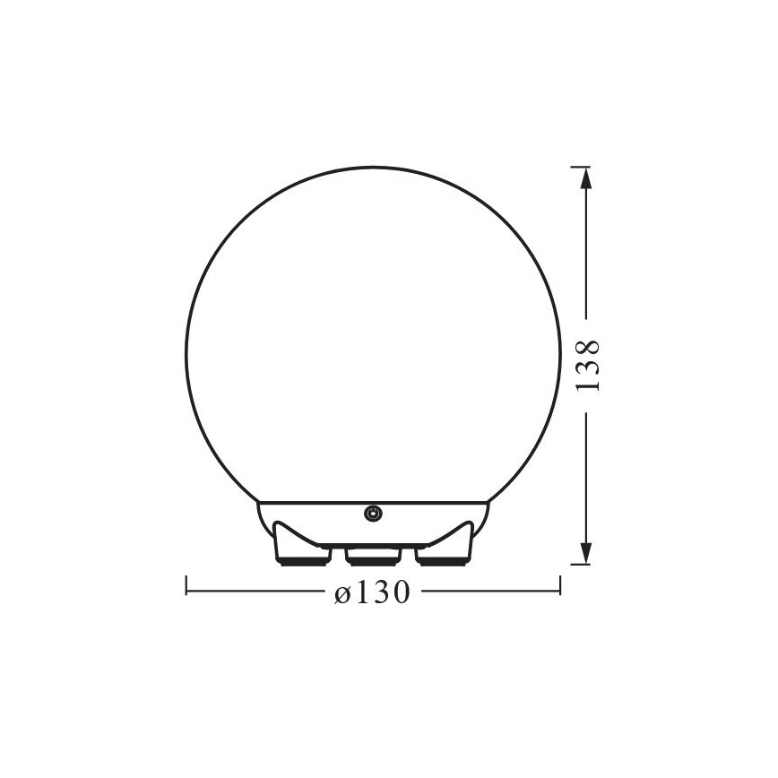 Ledvance - LED RGBW Ściemnialna akumulatorowa lampa stołowa SMART+ MAGIC LED/2,5W/5V 2200-6500K Wi-Fi