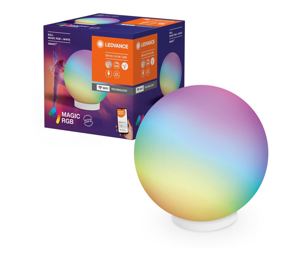 Ledvance - LED RGBW Ściemnialna lampa stołowa SMART+ MAGIC LED/3,5W/5V Wi-Fi