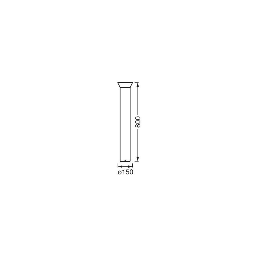 Ledvance - LED RGBW Ściemnialna lampa zewnętrzna SMART+ ECLIPSE LED/10W/230V IP44 Wi-Fi