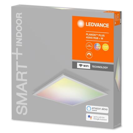 Ledvance - LED RGBW ściemnialna oprawa sufitowa SMART+ PLANON LED/28W/230V 45x45 cm Wi-Fi