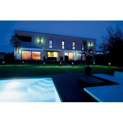 Ledvance - LED RGBW Ściemnialny kinkiet solarny z czujnikiem SMART+ ALPS LED/6W/3,7V 2200 mAh 3000K IP44