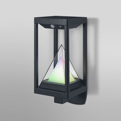 Ledvance - LED RGBW Ściemnialny kinkiet solarny z czujnikiem SMART+ ALPS LED/6W/3,7V 2200 mAh 3000K IP44