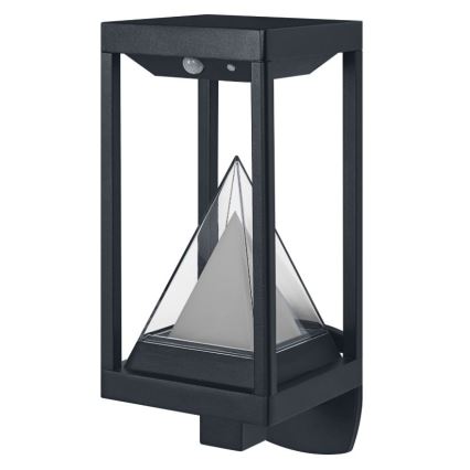 Ledvance - LED RGBW Ściemnialny kinkiet solarny z czujnikiem SMART+ ALPS LED/6W/3,7V 2200 mAh 3000K IP44