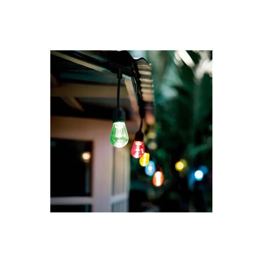 Ledvance - LED RGBW Ściemnialny łańcuch zewnętrzny SMART+ STRING 12xLED/0,37W/230V IP44 Wi-Fi