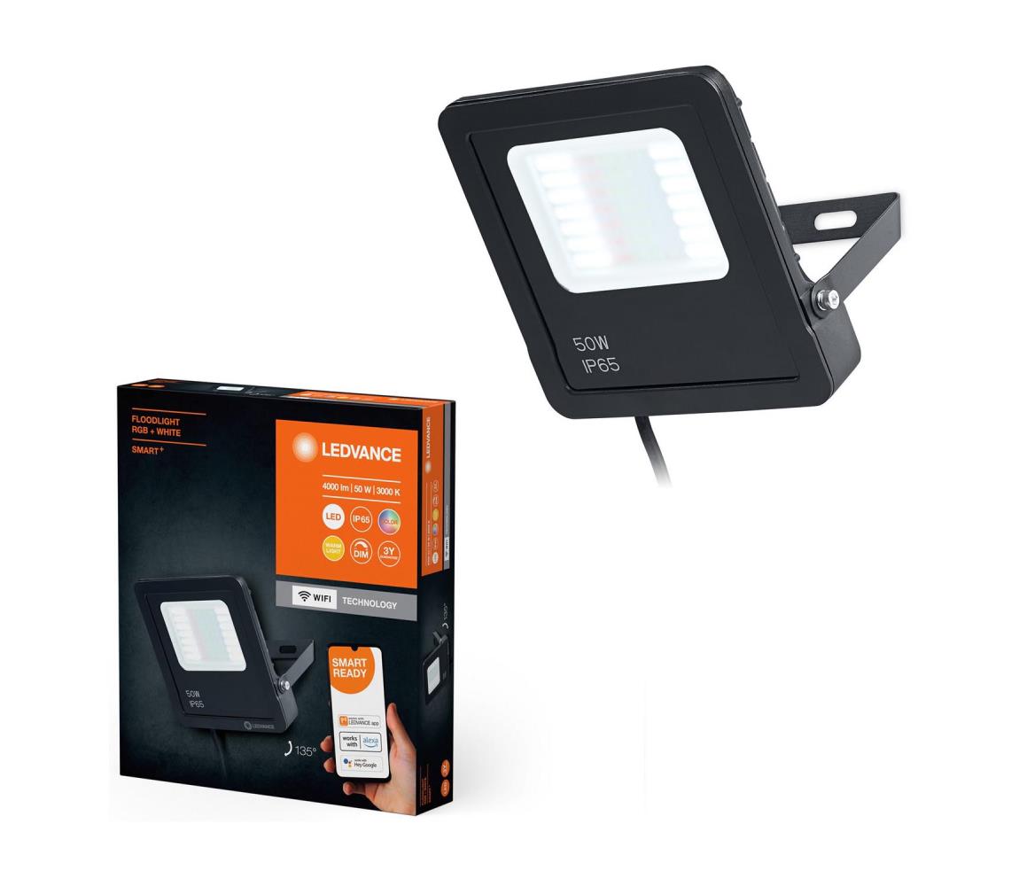 Ledvance - LED RGBW Ściemnialny naświetlacz FLOODLIGHT LED/50W/230V IP65 Wi-Fi